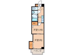 木下鉱産ビルⅡの物件間取画像